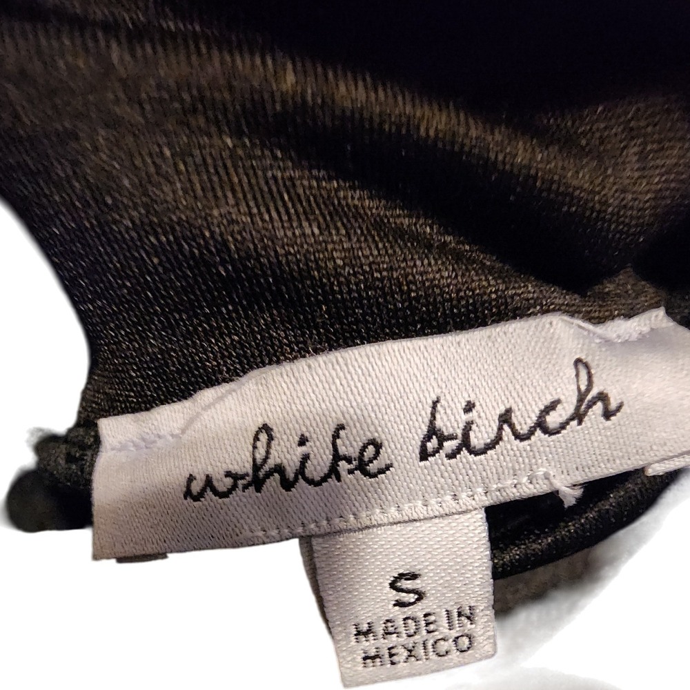 White Birch Skirt Womens Small S Mini Pleated Flared Casual - Picture 2 of 2